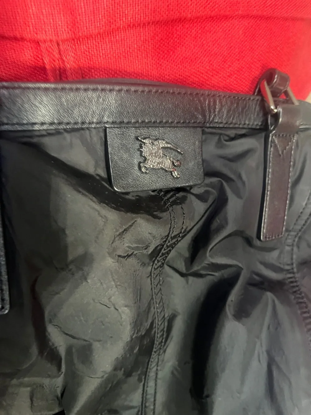 Burberry Black Nylon Shoulder Bag - Picture 4 of 8